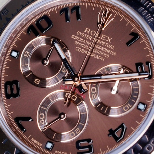 Rolex Daytona 116505 “CHOCO ARABIC” Brown Arabic Dial Rose Gold 40mm 2018