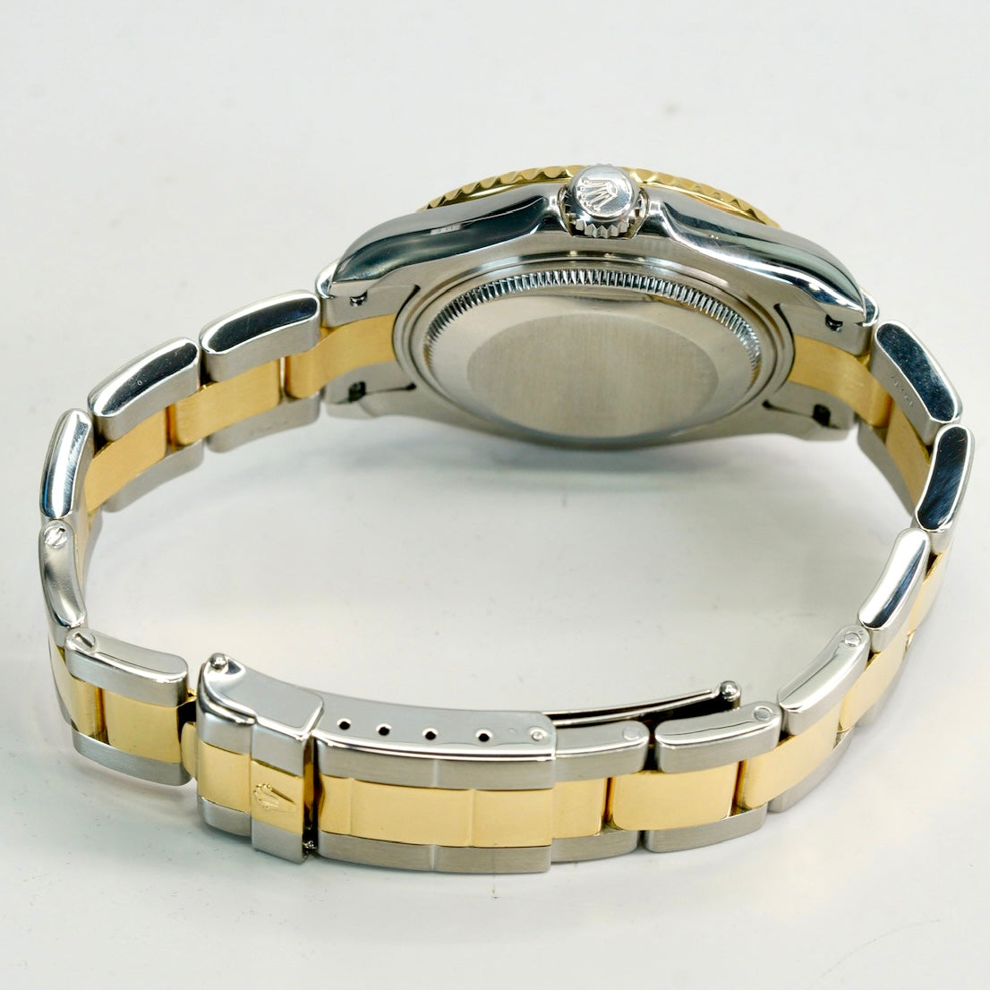 Rolex Yacht-Master 68623 Two-Tone Yellow Gold & Steel White Dial 35mm