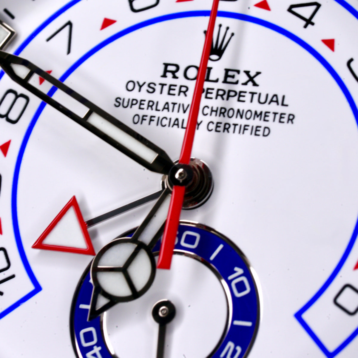 Rolex Yacht-Master II 116680 “MERCEDES” White Dial Mercedes Hands Stainless Steel 44mm 2017