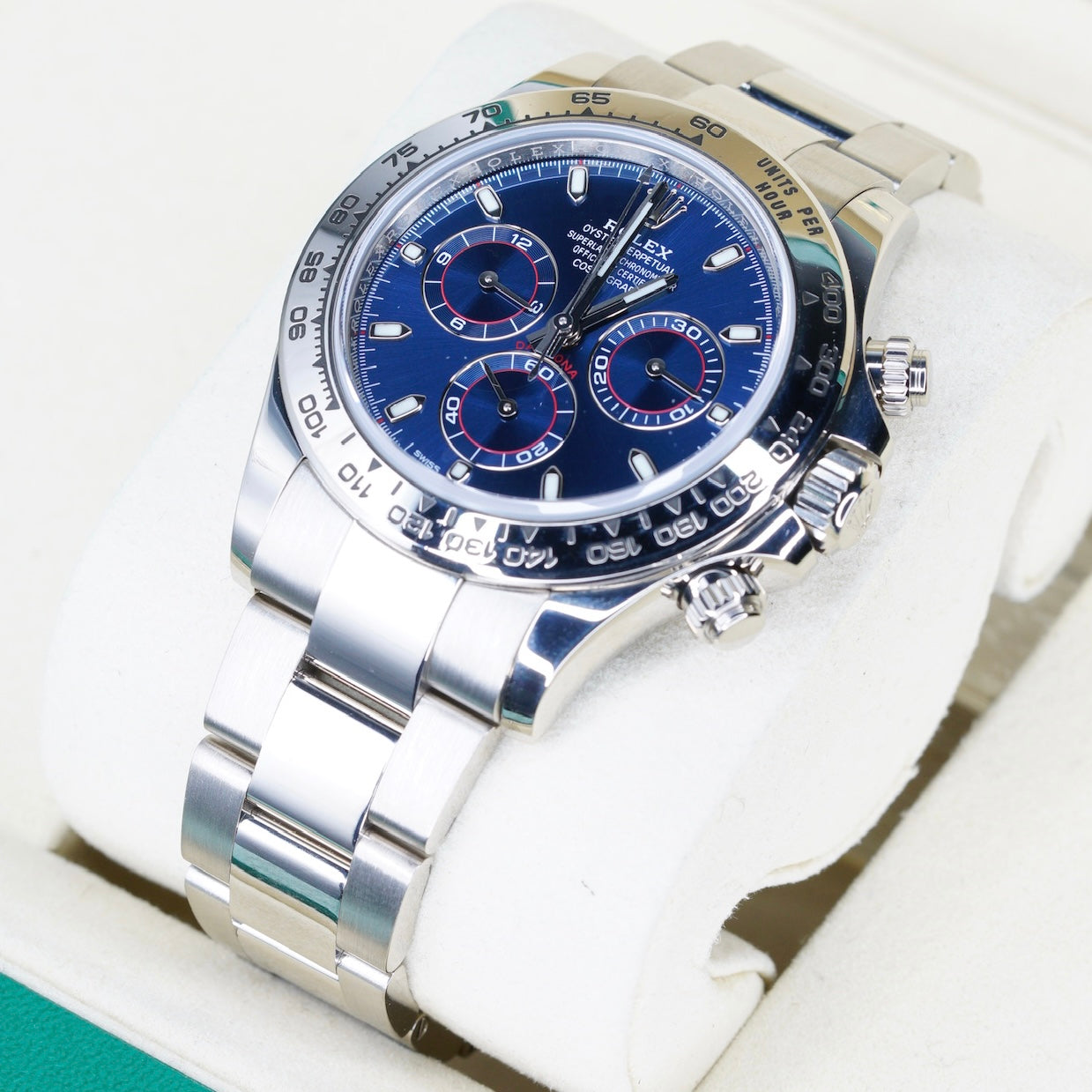 Rolex Daytona 116509 Blue Dial White Gold 40mm 2020