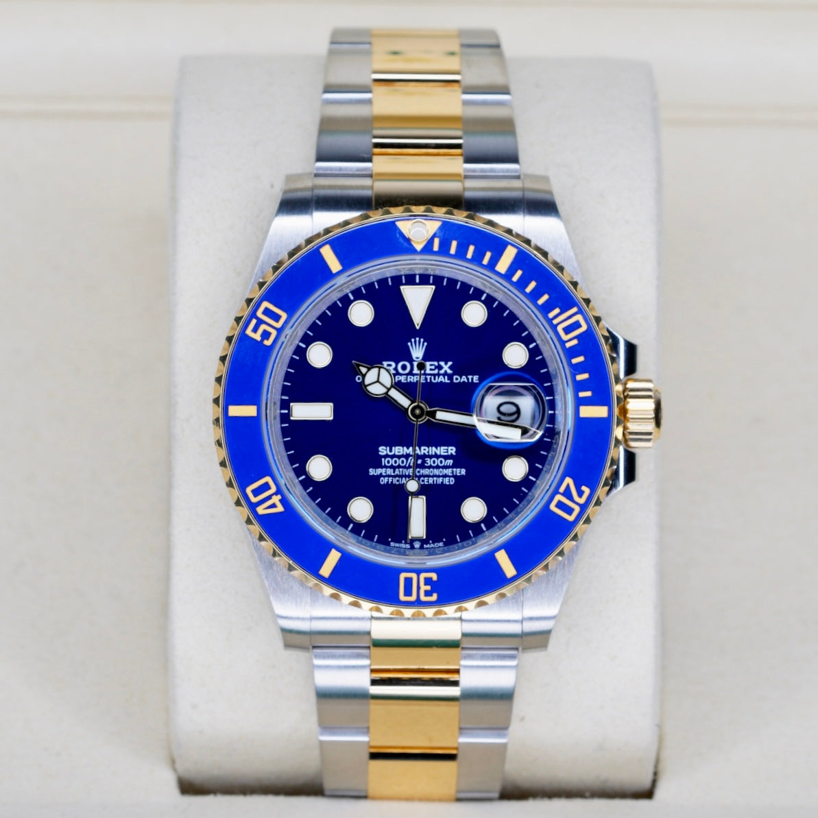 Rolex Submariner Date 126613LB “BLUESY” Blue Dial Blue Bezel Two-Tone Yellow Gold & Steel 41mm 2021