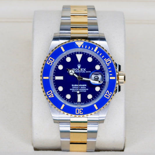 Rolex Submariner Date 126613LB “BLUESY” Blue Dial Blue Bezel Two-Tone Yellow Gold & Steel 41mm 2021