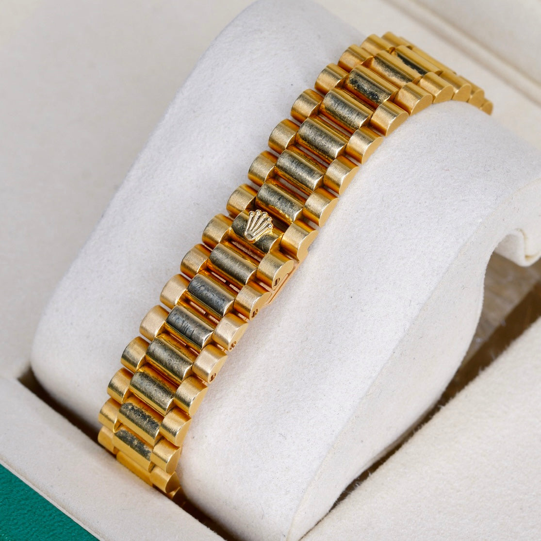 Rolex Datejust 68278 “PRESIDENT” White Roman Roulette Dial Yellow Gold President 31mm