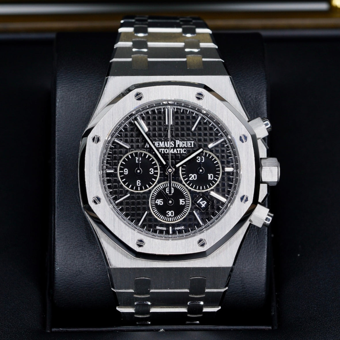 Audemars Piguet Royal Oak 26320ST.OO.1220ST.01 “BLACK OAK” Black Dial Stainless Steel Chronograph 41mm