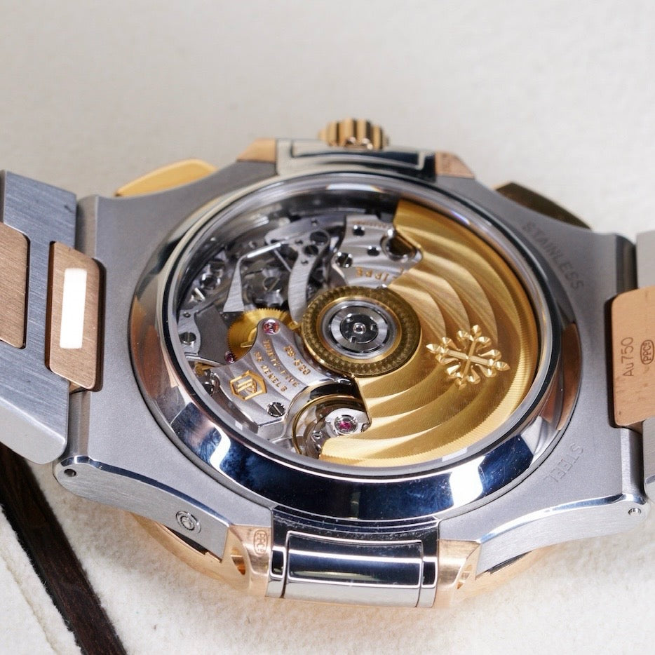 Patek Philippe Nautilus 5980/1AR-001 Blue Dial Two-Tone Stainless Steel & Yellow Gold 40.5mm 2022