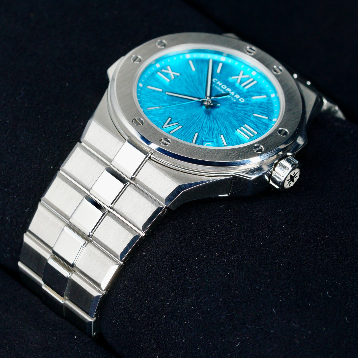 Chopard Alpine Eagle 298600-3016 “MARITIME BLUE” Turquoise Dial Stainless Steel 40mm