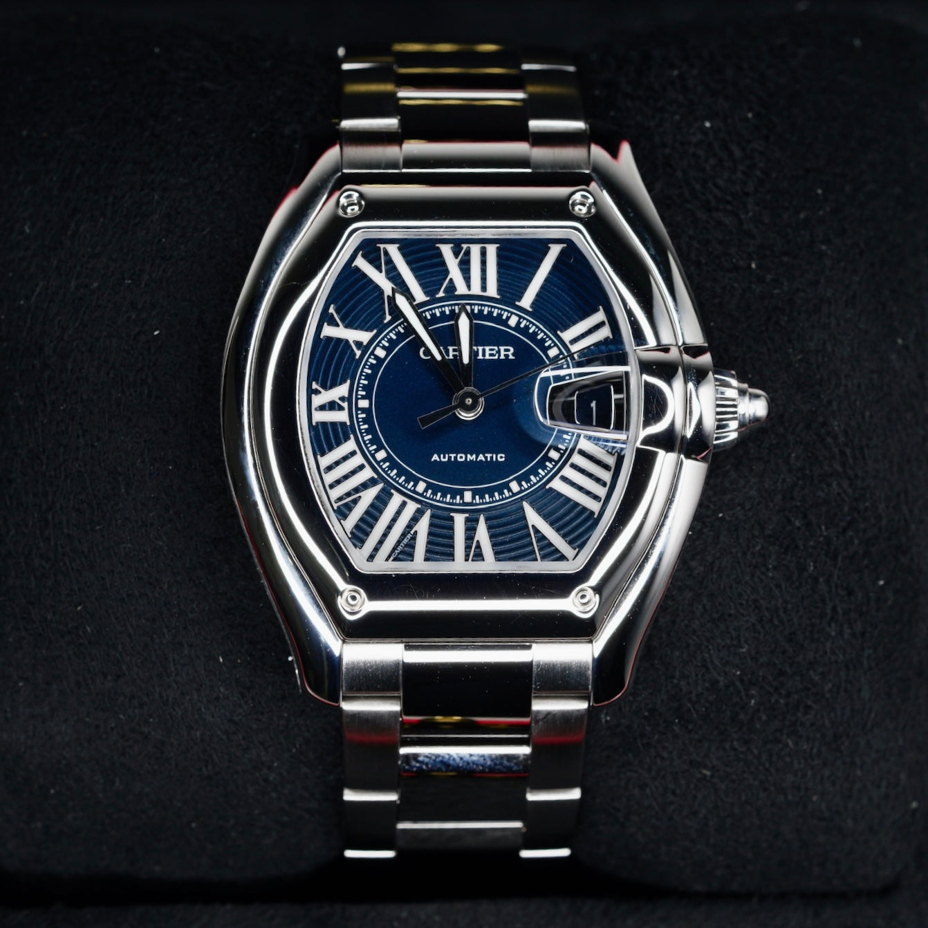 Cartier NEW 2026 Roadster WSRN0014 “DEEP BLUE” Blue Dial Stainless Steel