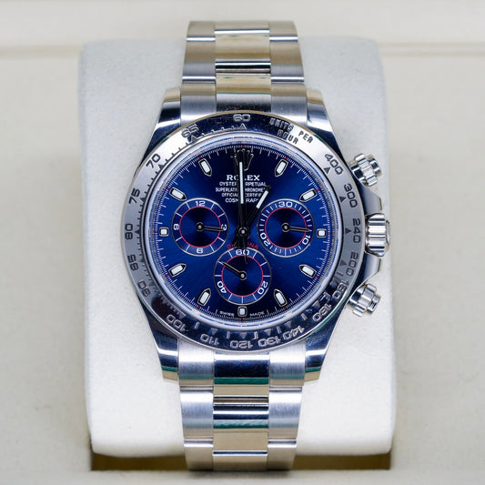 Rolex Daytona 116509 Blue Dial White Gold 40mm 2020
