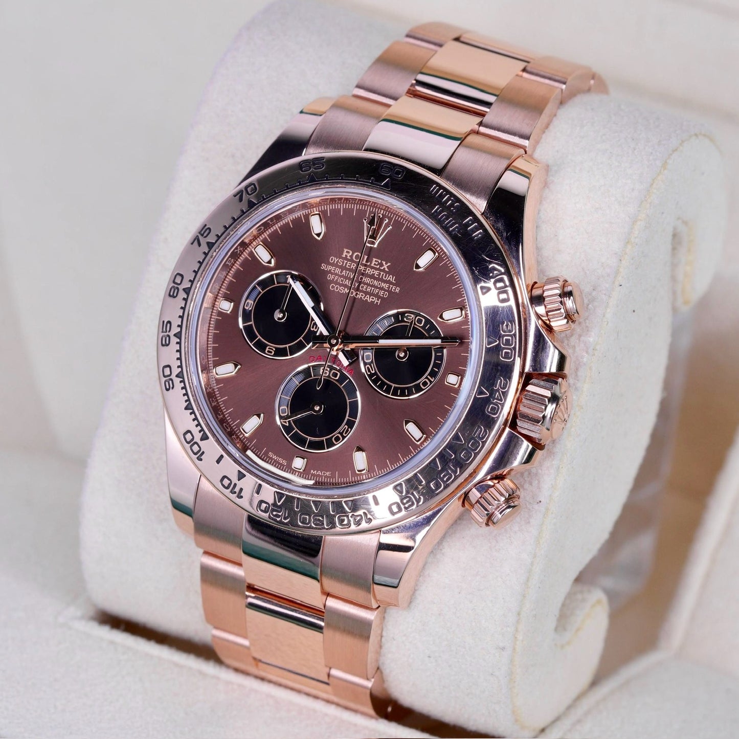 Rolex Daytona 116505 “CHOCOLATE” Brown Dial Black Subdials Rose Gold 40mm 2022