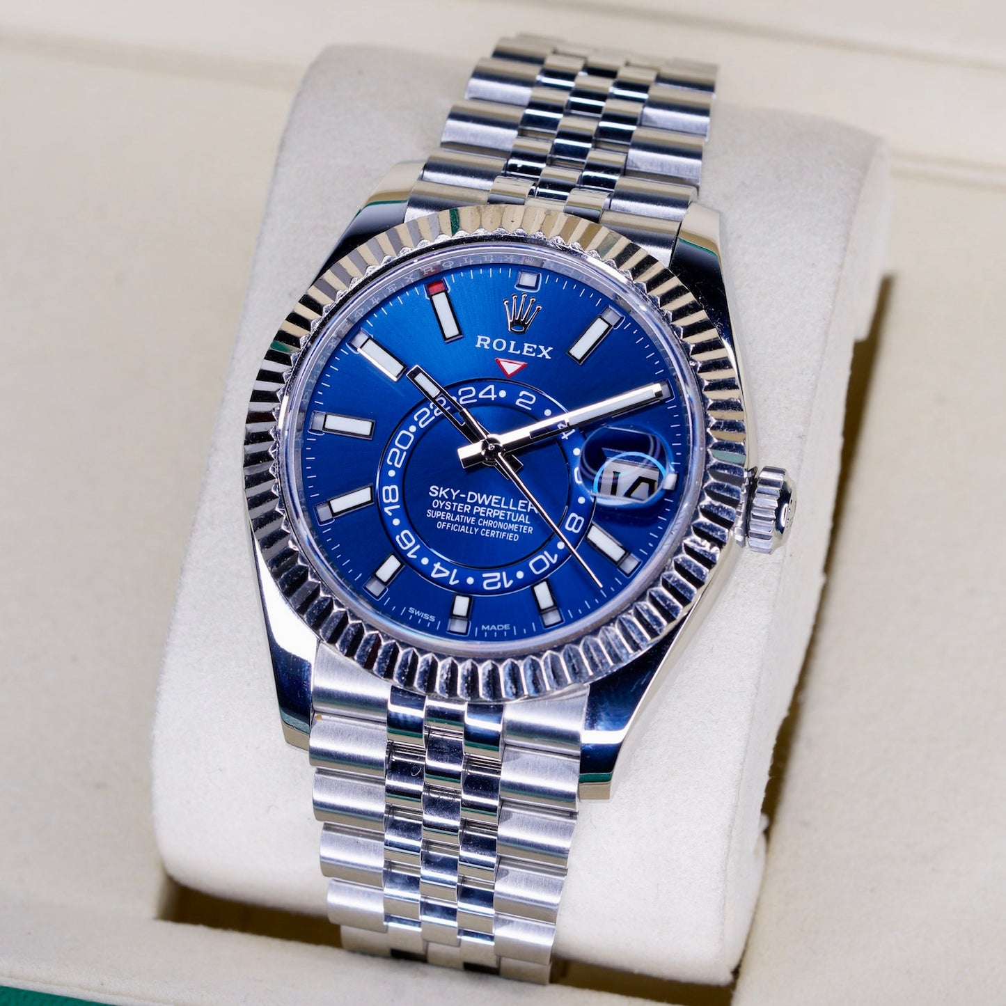 Rolex Sky-Dweller 326934 “SKY BLUE” Blue Dial Stainless Steel 40mm 2022