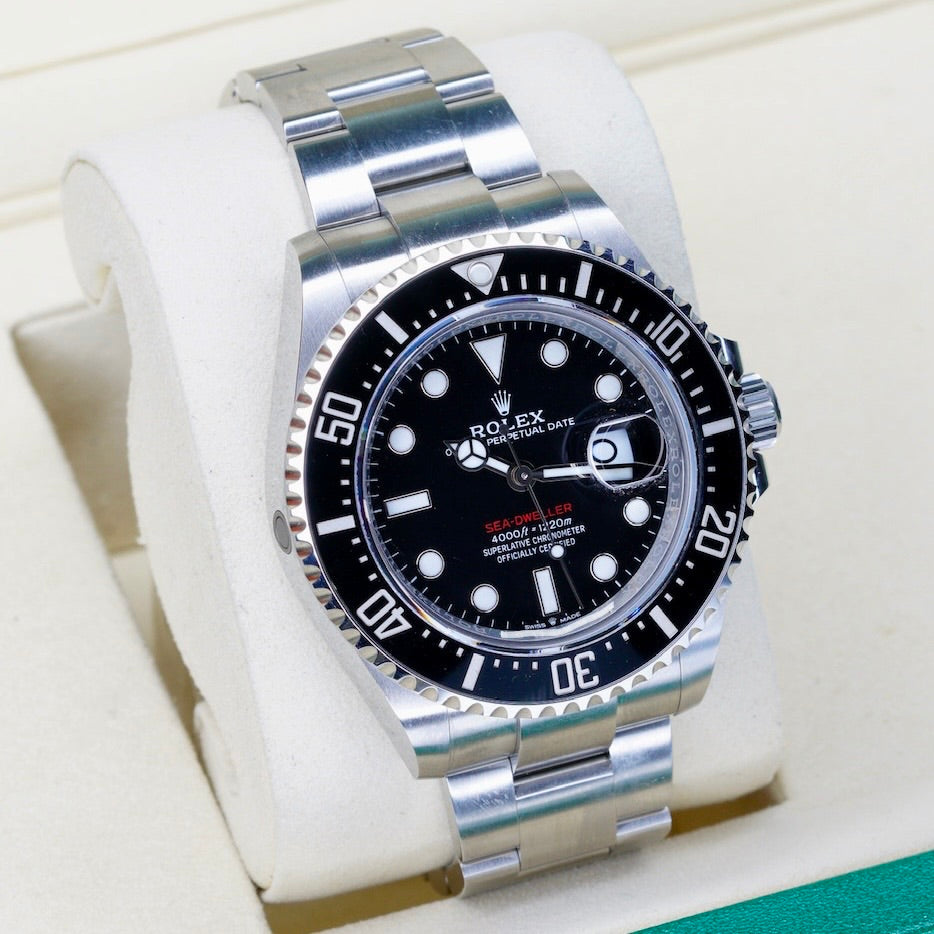 Rolex NEW 2025 Sea-Dweller 126600 “50TH ANNIVERSARY” Black Dial Red Letters Stainless Steel 43mm