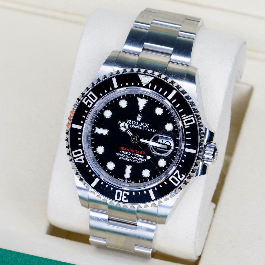 Rolex NEW 2025 Sea-Dweller 126600 “50TH ANNIVERSARY” Black Dial Red Letters Stainless Steel 43mm