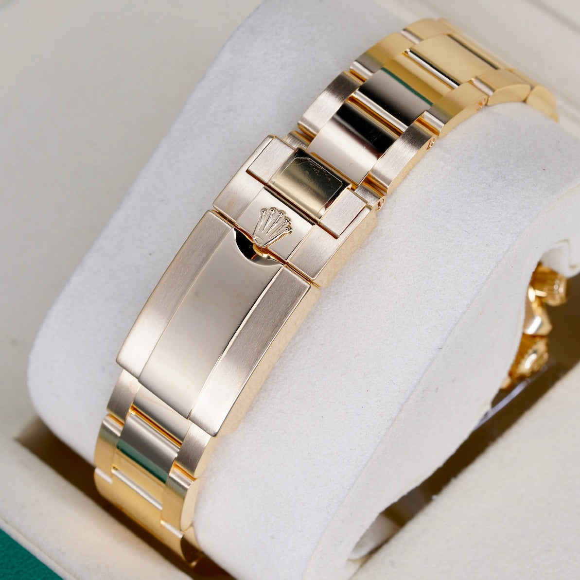 Rolex Daytona 116528 White Dial Yellow Gold 40mm 2014