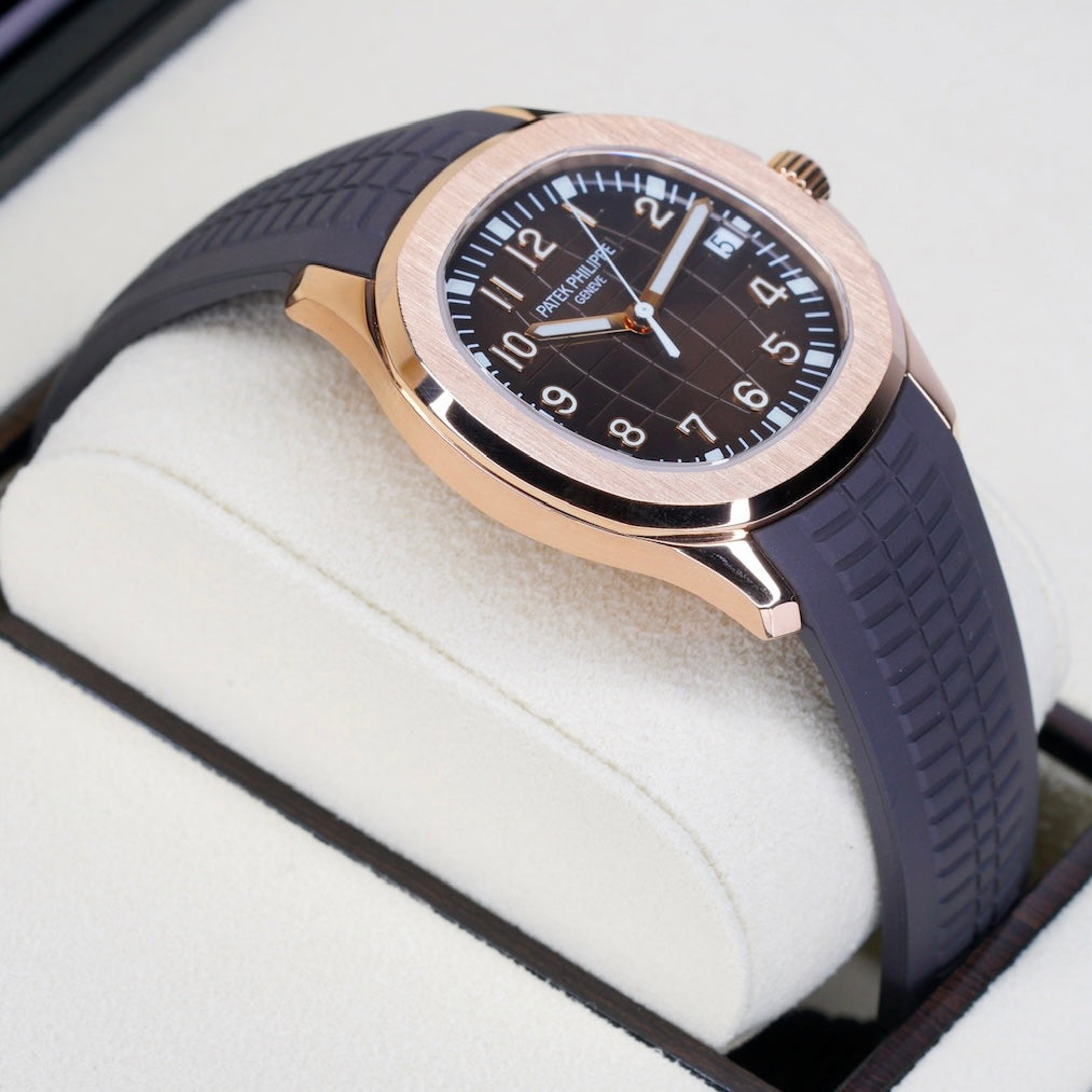 Patek Philippe Aquanaut 5167R-001 Rose Gold Chocolate Dial 40mm 2020