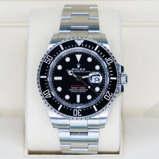 Rolex Sea-Dweller 126600 “RED LETTERS” Black Dial Red Letters Stainless Steel 43mm 2022