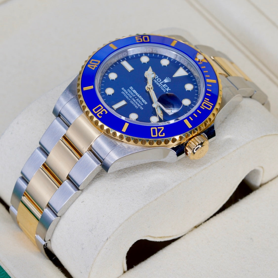 Rolex Submariner Date 126613LB “BLUESY” Blue Dial Blue Bezel Two-Tone Yellow Gold & Steel 41mm 2021