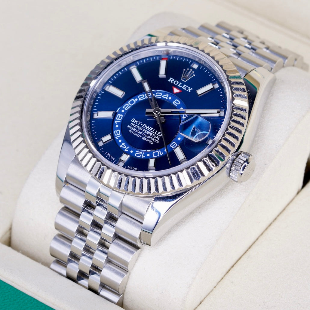Rolex Sky-Dweller 326934 “SKY BLUE” Blue Dial Stainless Steel 40mm 2022