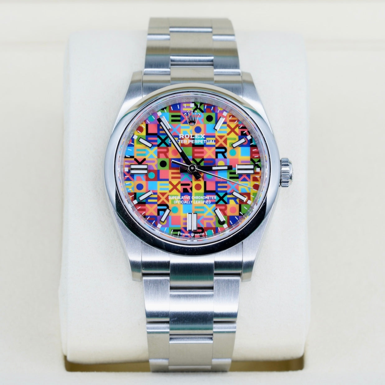 Rolex NEW 2026 Oyster Perpetual 126000 “JUBILEE” Anniversary Dial Stainless Steel 36mm