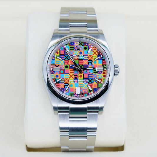 Rolex NEW 2026 Oyster Perpetual 126000 “JUBILEE” Anniversary Dial Stainless Steel 36mm