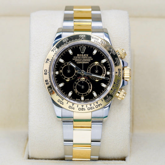 Rolex Daytona 116503 Black Dial Two-Tone Yellow Gold & Steel 40mm 2019