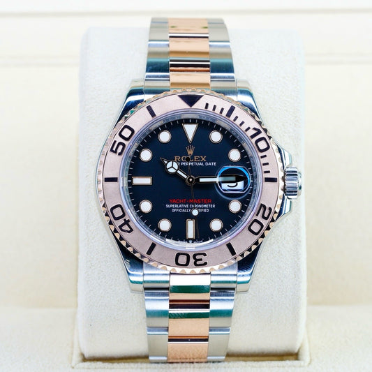 Rolex Yacht-Master 126621 Black Dial Two-Tone Rose Gold & Steel 40mm 2022