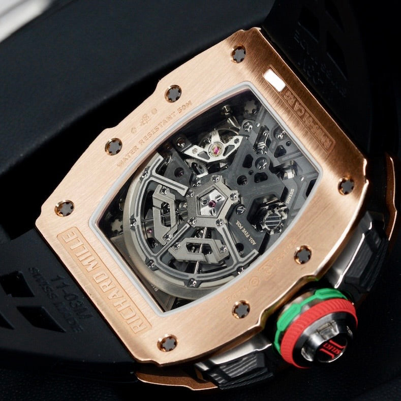 Richard Mille RM65-01 CA RG Skeleton Rose Gold Chronograph 2025