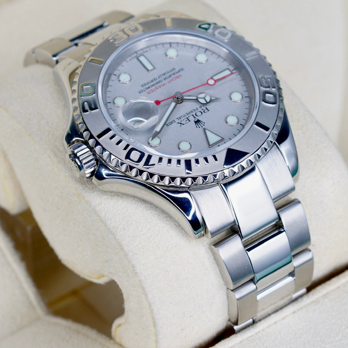 Rolex Yacht-Master 16622 “PLATINUM” Grey Dial Stainless Steel 40mm