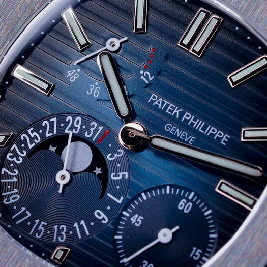 Patek Philippe Nautilus 5712/1A-001 Blue Smoked Dial Stainless Steel 2021
