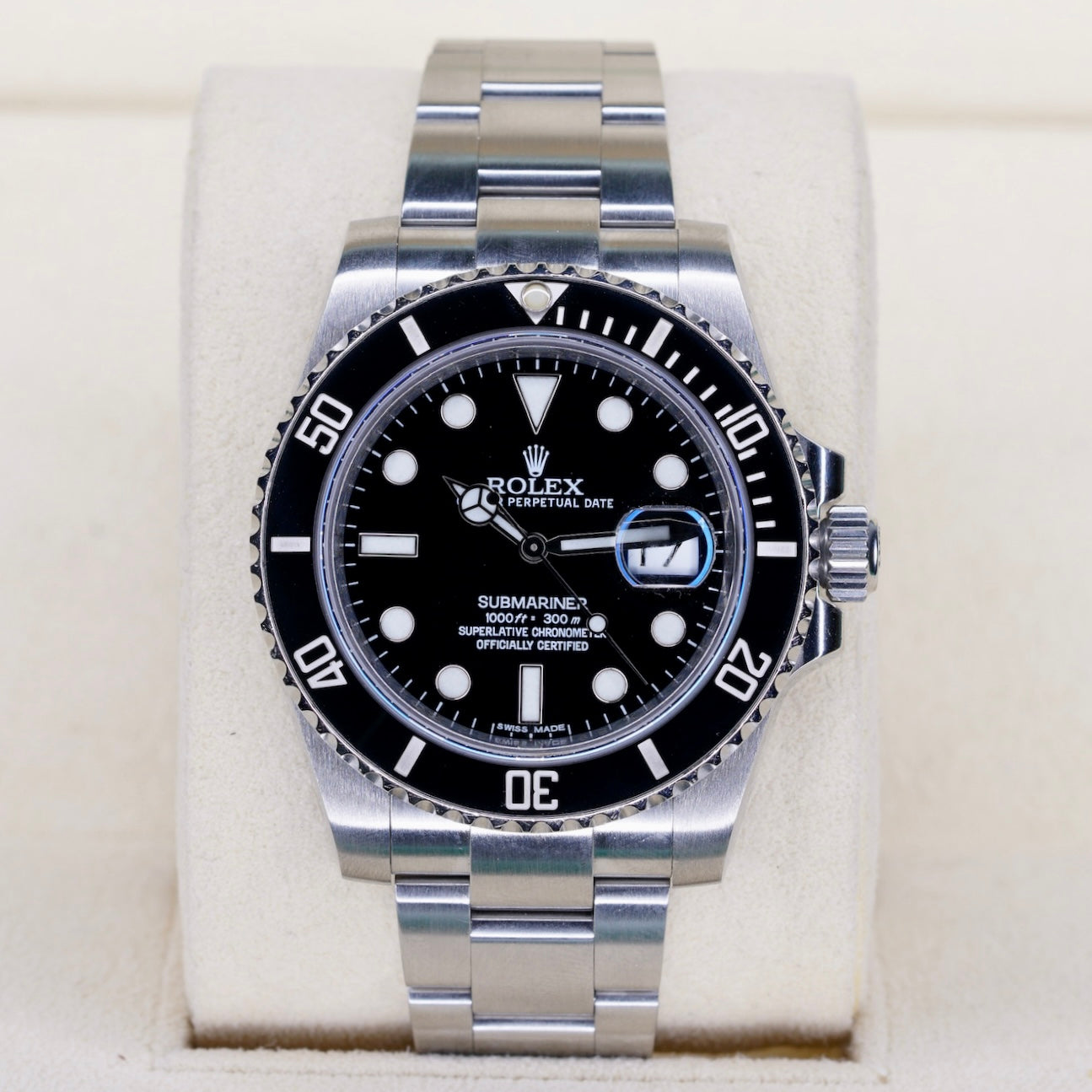 Rolex Submariner Date 116610LN Black Dial Black Bezel Stainless Steel 40mm 2011