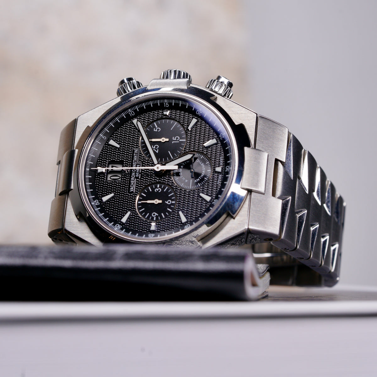 Vacheron Constantin Overseas 49150/B01A-9097 “BLACK SEA” Stainless Steel Chronograph 42mm