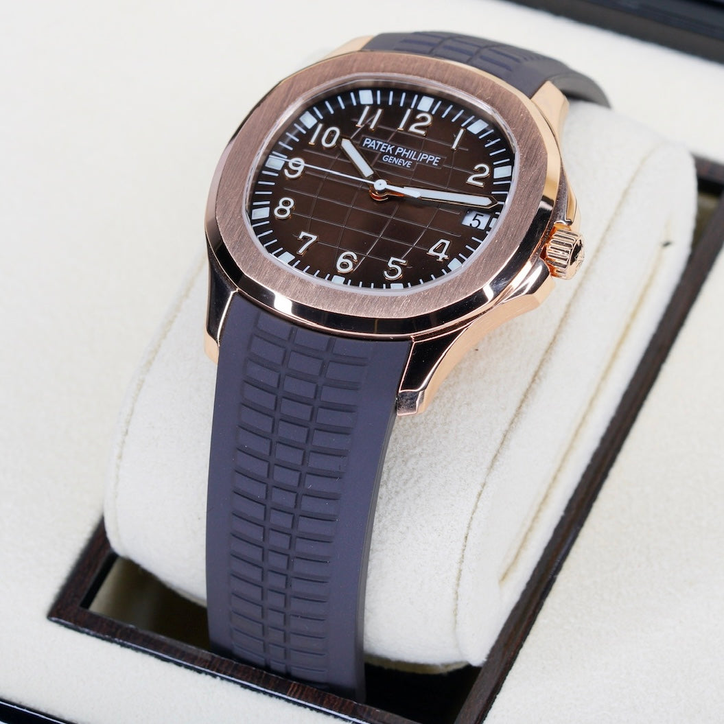 Patek Philippe Aquanaut 5167R-001 Rose Gold Chocolate Dial 40mm 2020
