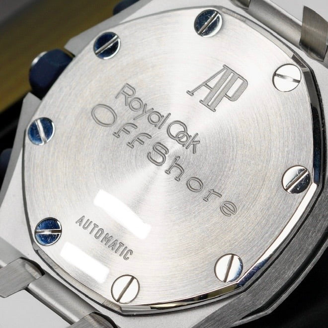 Audemars Piguet Royal Oak Offshore 26170ST.OO.D305CR.01 “BLUE PANDA” White Dial Navy Sub Dials Stainless Steel Rubber Strap 42mm
