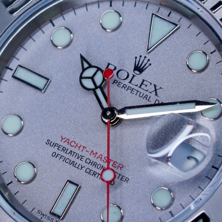 Rolex Yacht-Master 16622 “PLATINUM” Grey Dial Stainless Steel 40mm