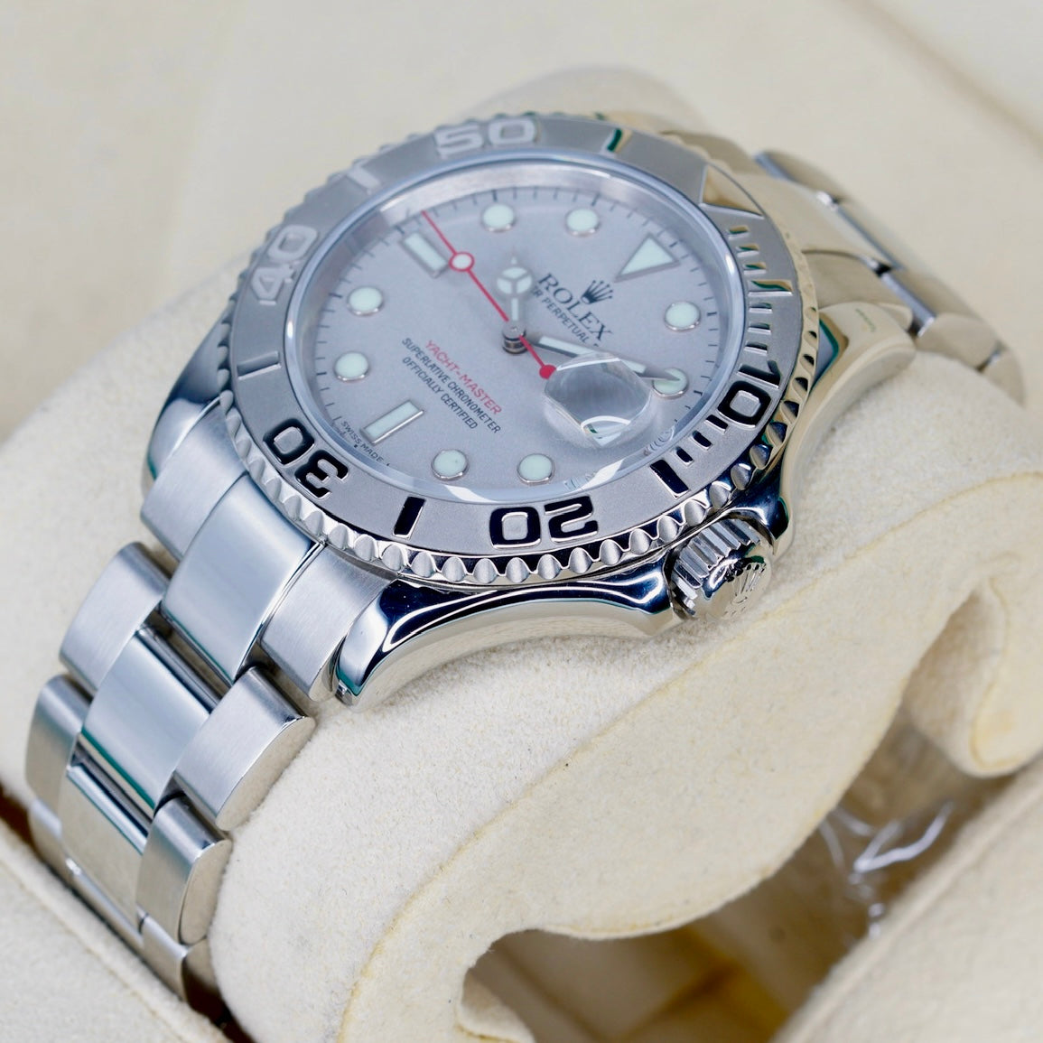 Rolex Yacht-Master 16622 “PLATINUM” Grey Dial Stainless Steel 40mm