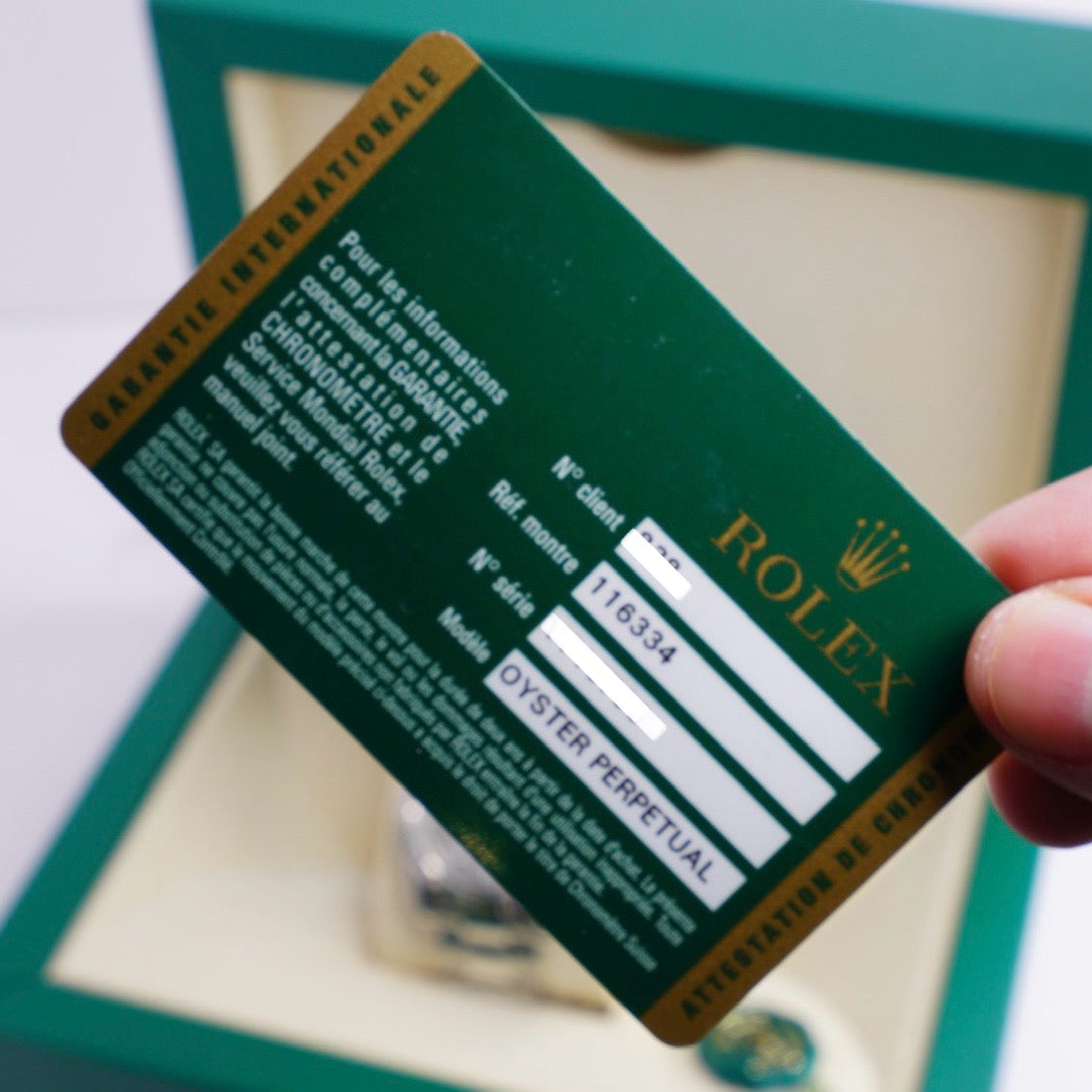 Rolex Datejust II 116334 Silver Diamond Dial Stainless Steel White Gold Bezel 41mm 2015