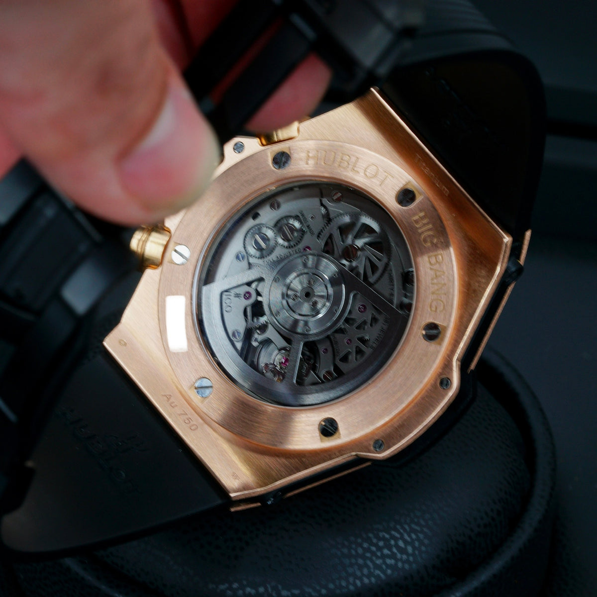 Hublot Big Bang Unico 411.OM.1180.RX “KING GOLD” Skeleton Dial Ceramic Bezel King Gold 45mm