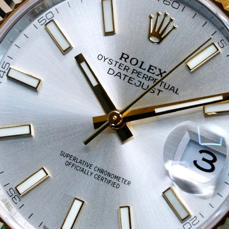 Rolex NEW 2025 Datejust 126333 Two-Tone Yellow Gold & Steel Silver Dial Oyster 41mm
