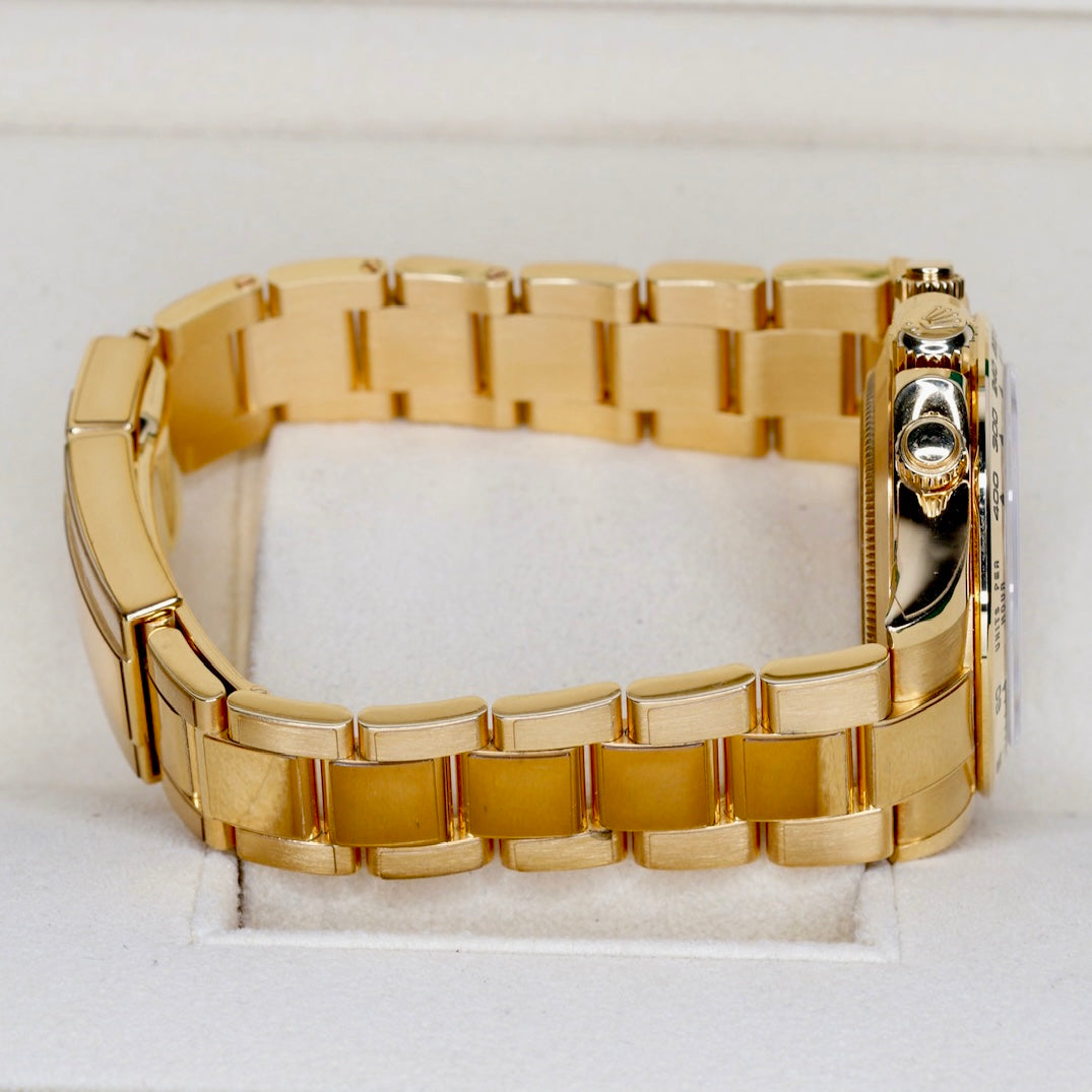 Rolex Daytona 116508 “JOHN MAYER” Money Green Dial Yellow Gold 40mm 2019