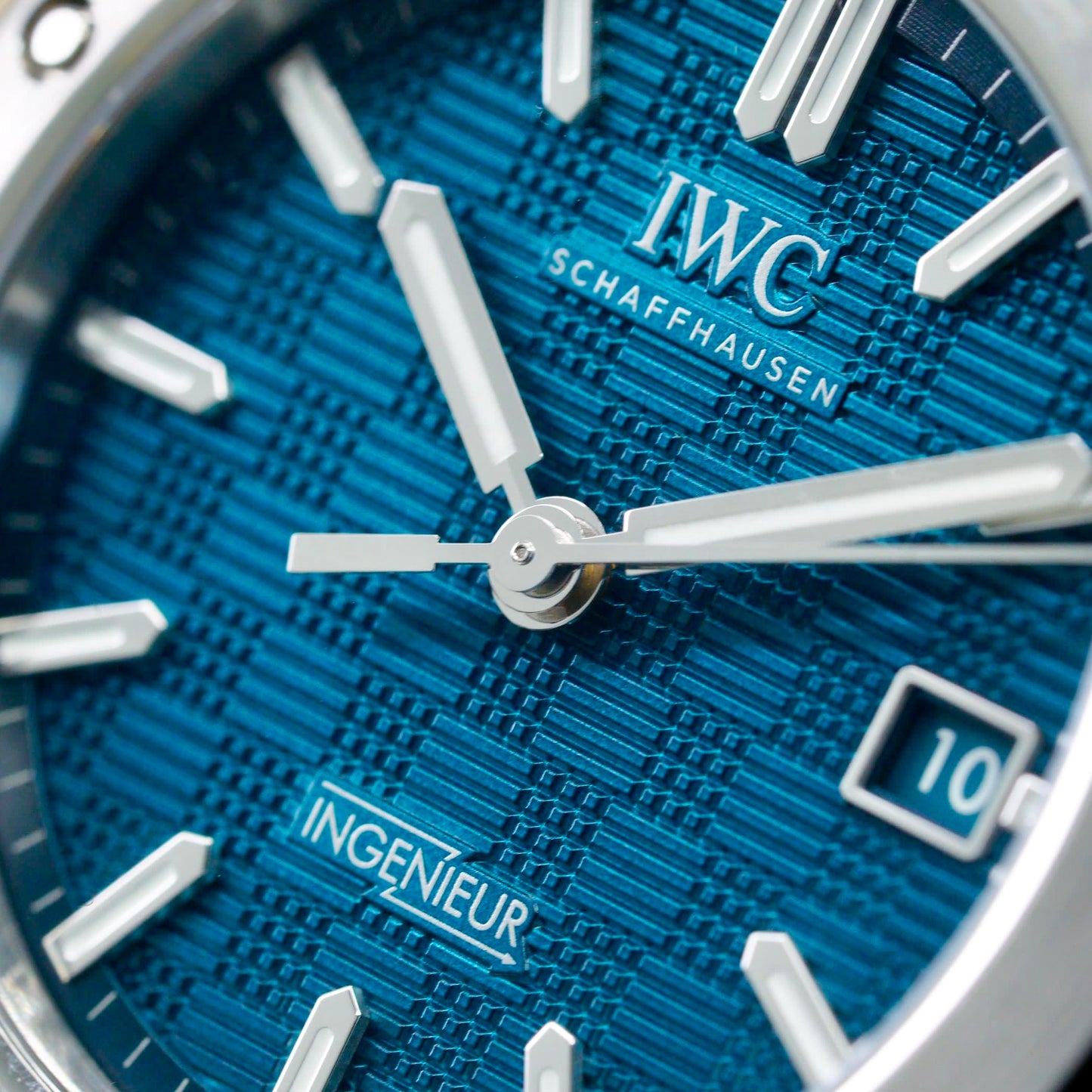 IWC Ingenieur IW328903 Aqua Green Dial Stainless Steel 40mm