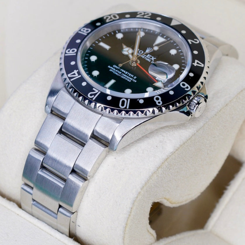 Rolex GMT-Master II 16710LN Black Dial Red Arrow Stainless Steel 40mm