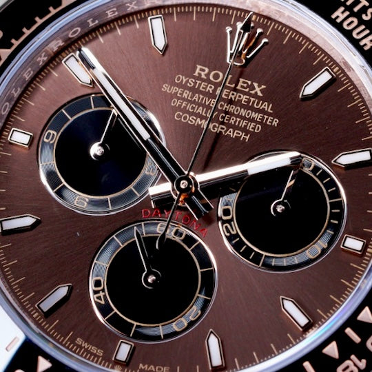 Rolex NEW 2026 Daytona 126515LN “CHOCOLATE” Brown Dial Rose Gold Oysterflex Cosmograph 40mm
