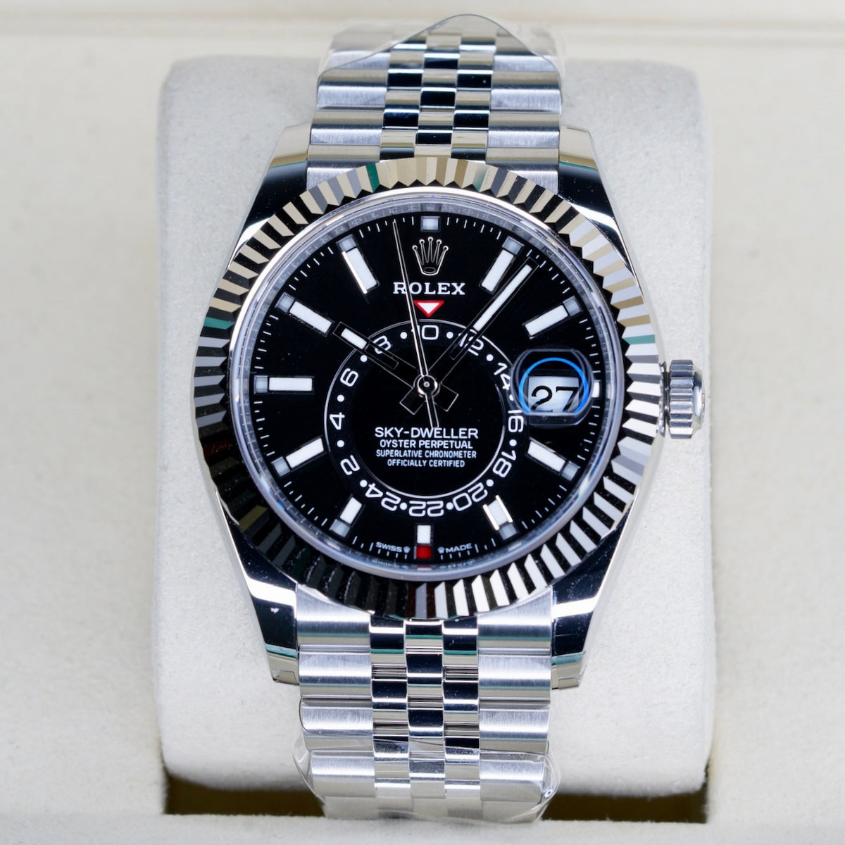 Rolex NEW 2026 Sky-Dweller 336934 “BLACK SKY” Black Dial Stainless Steel 42mm