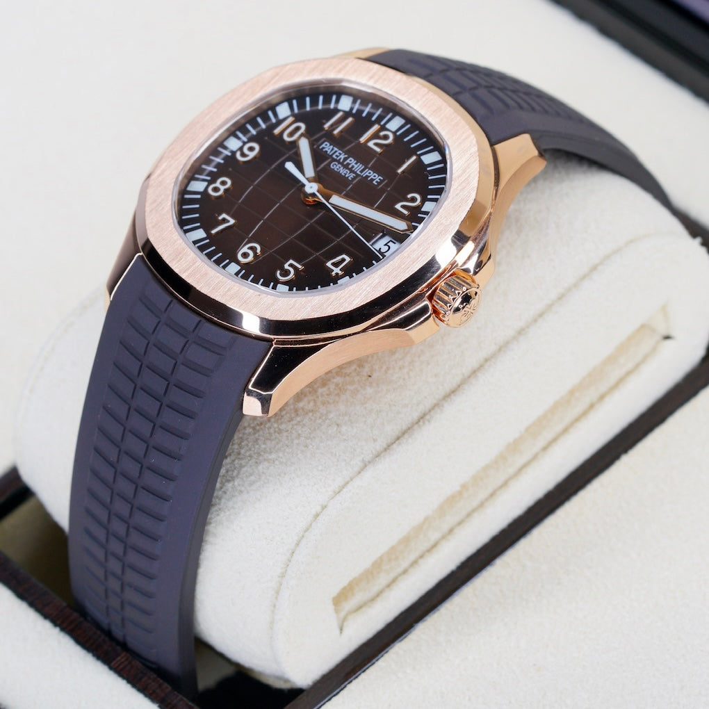 Patek Philippe Aquanaut 5167R-001 Rose Gold Chocolate Dial 40mm 2020