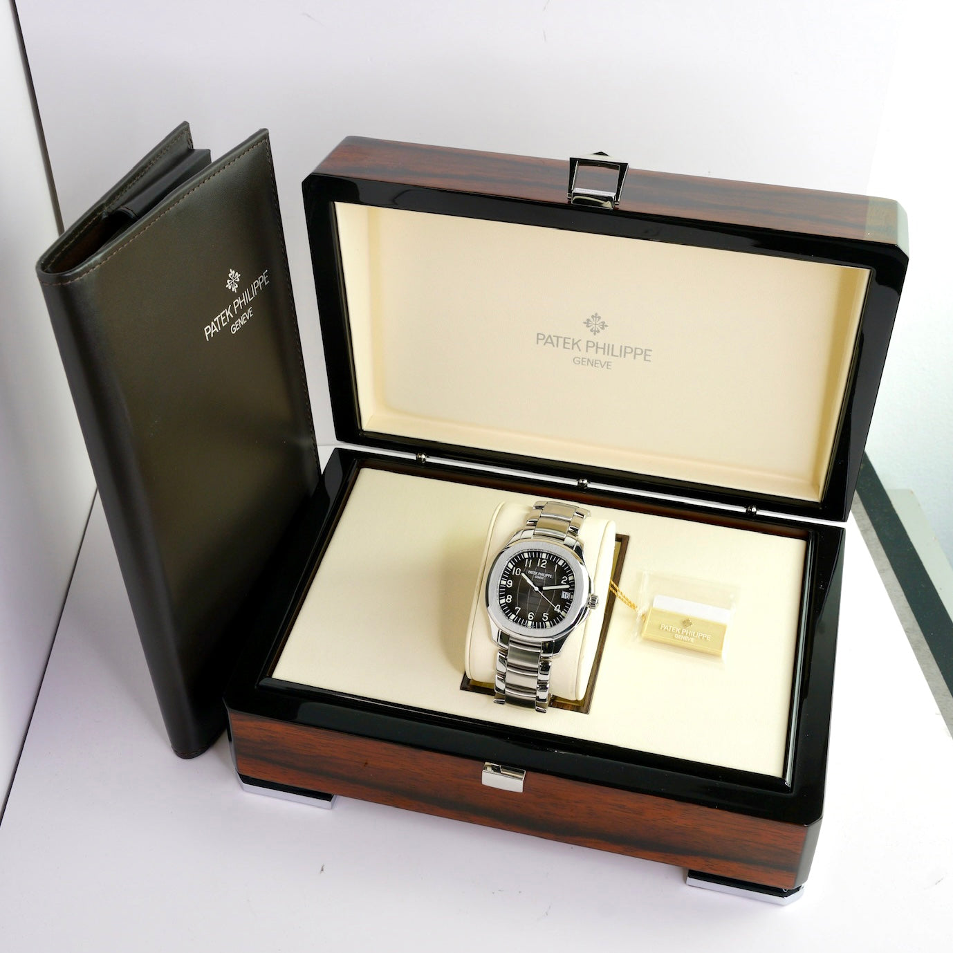 Patek Philippe Aquanaut 5167/1A-001 Black Dial Steel Bracelet 2015
