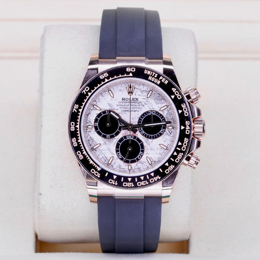 Rolex NEW 2026 Daytona 126515LN “METEORITE” Meteorite Dial Rose Gold Cosmograph Oysterflex 40mm
