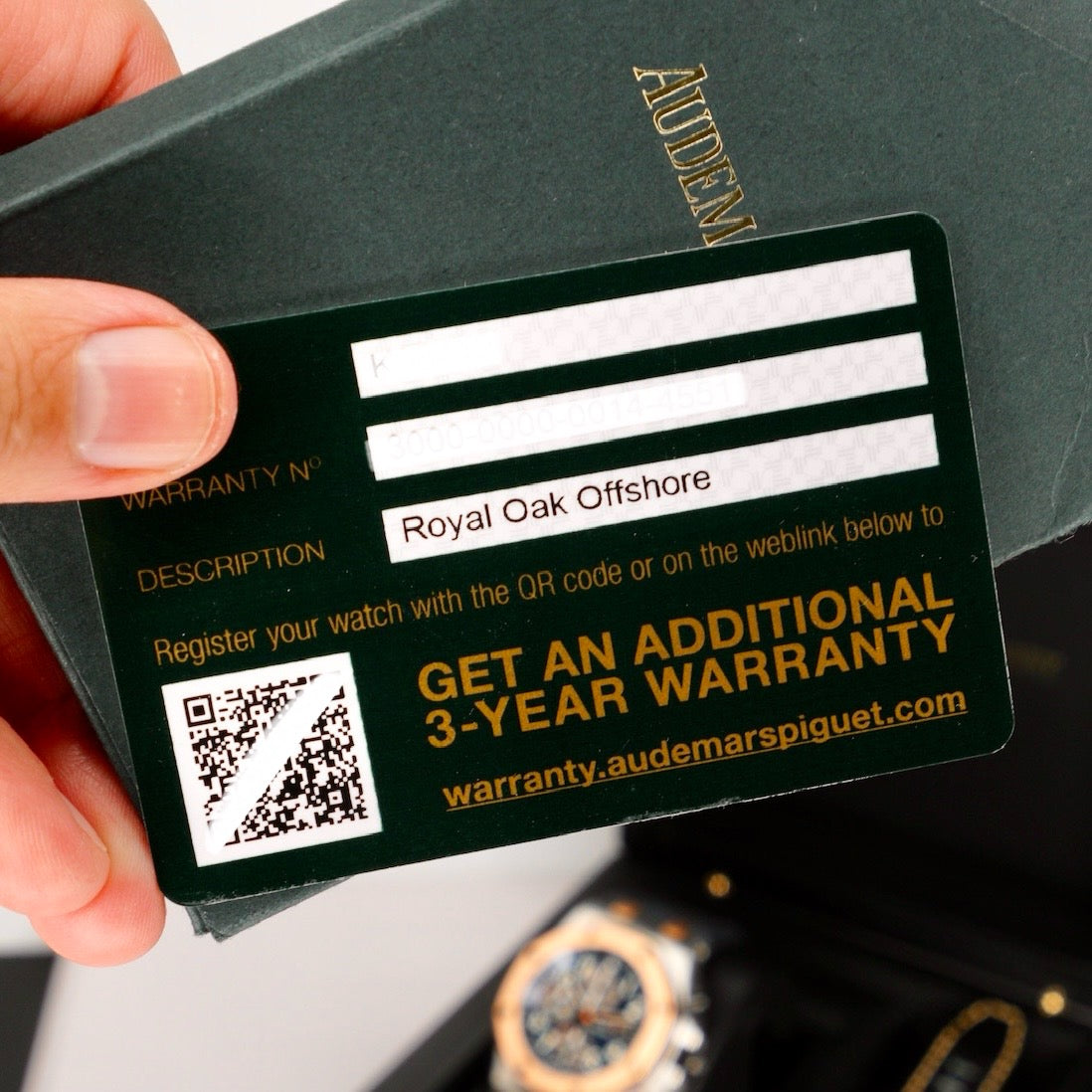 Audemars Piguet Royal Oak Offshore 26471SR.OO.D101CR.01 “BUCHERER” Blue Dial Two-Tone Rose Gold & Steel Chronograph 42mm