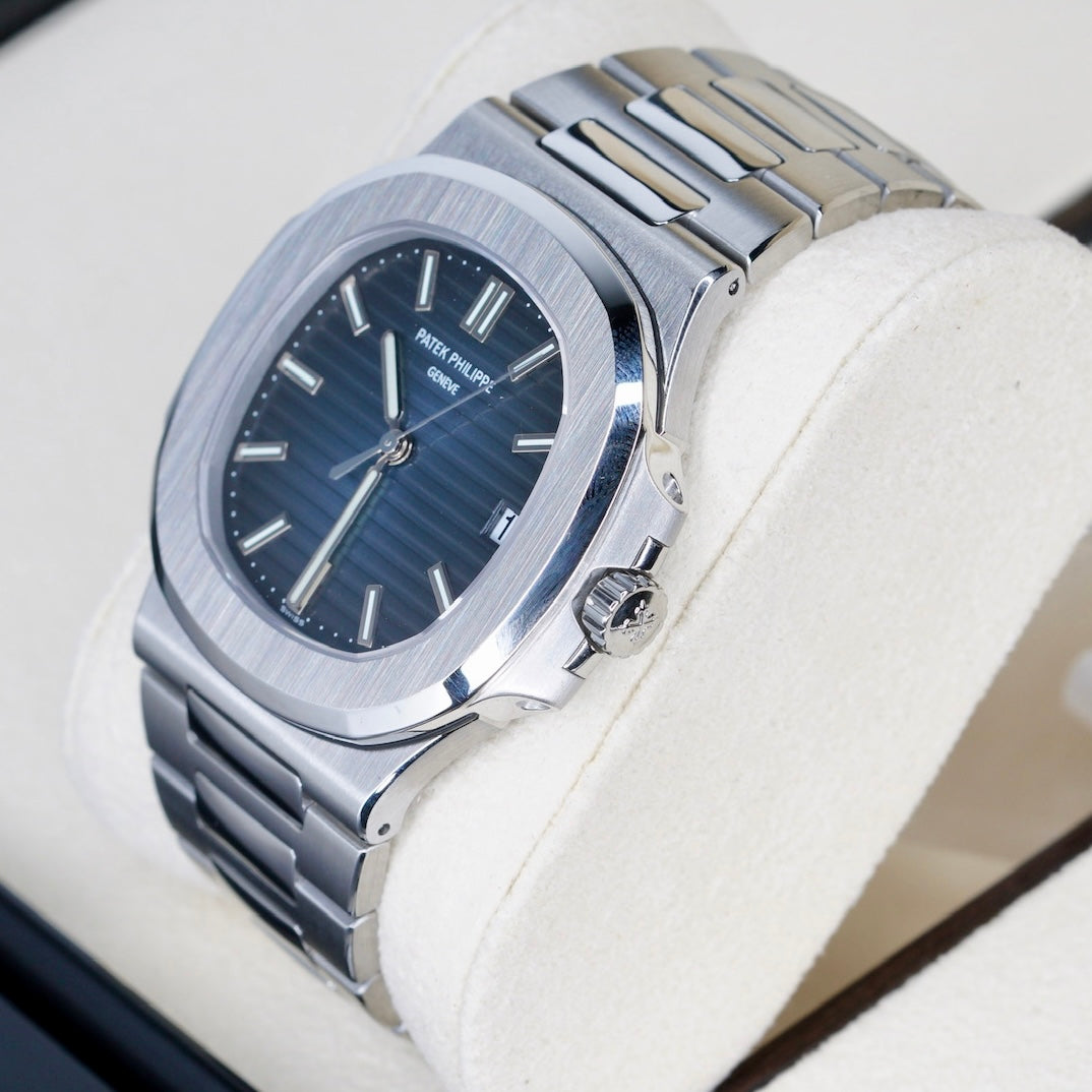 Patek Philippe Nautilus 5711/1A-010 Blue Smoked Dial Stainless Steel 40mm 2018