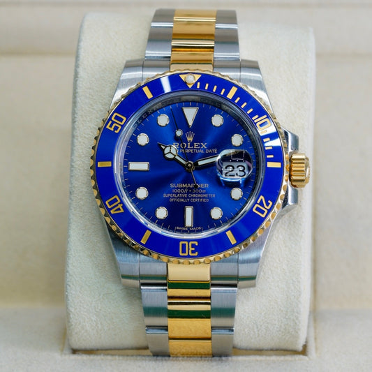 Rolex Submariner Date 116613LB “BLUESY” Two Tone Yellow Gold & Steel 40mm