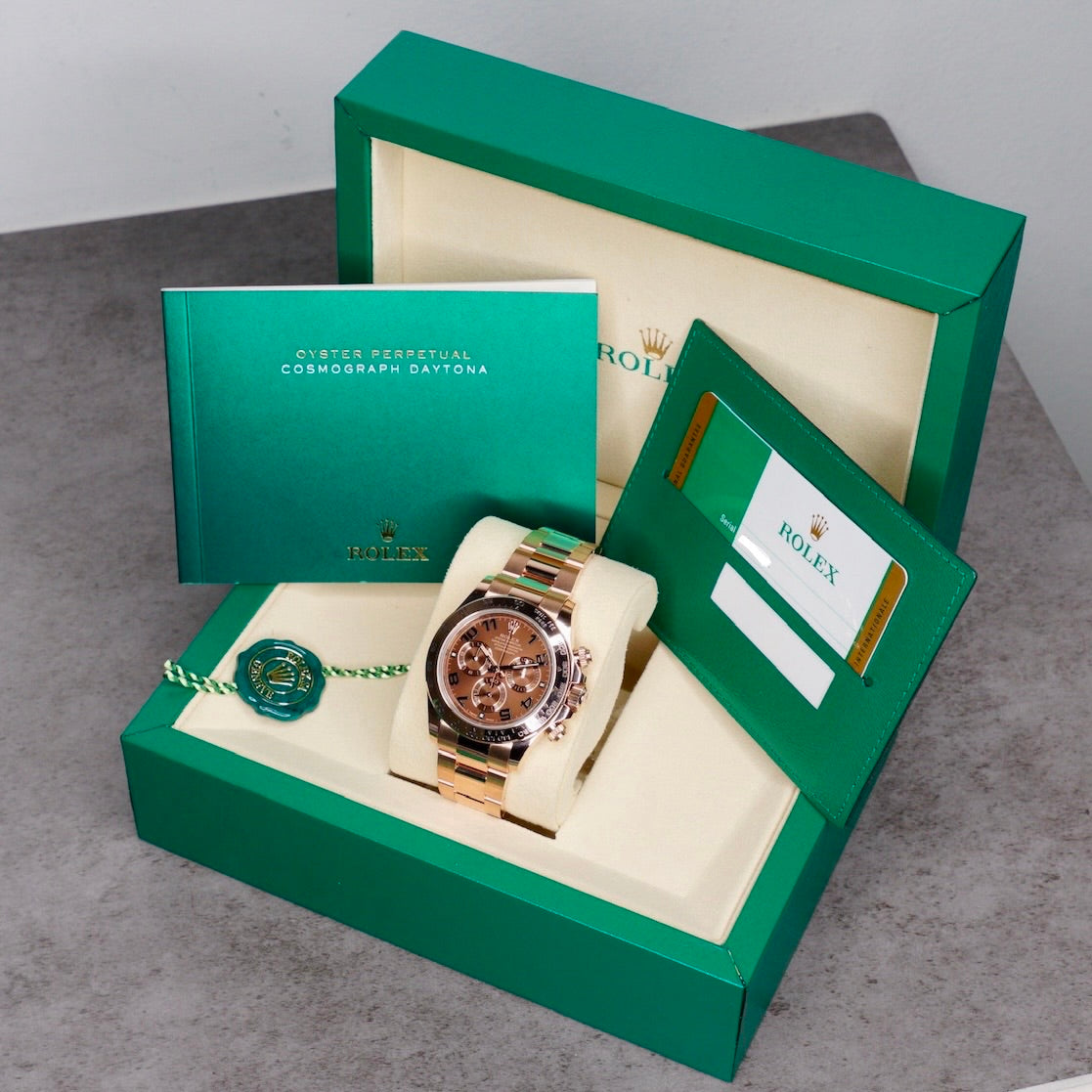 Rolex Daytona 116505 “CHOCO ARABIC” Brown Arabic Dial Rose Gold 40mm 2018