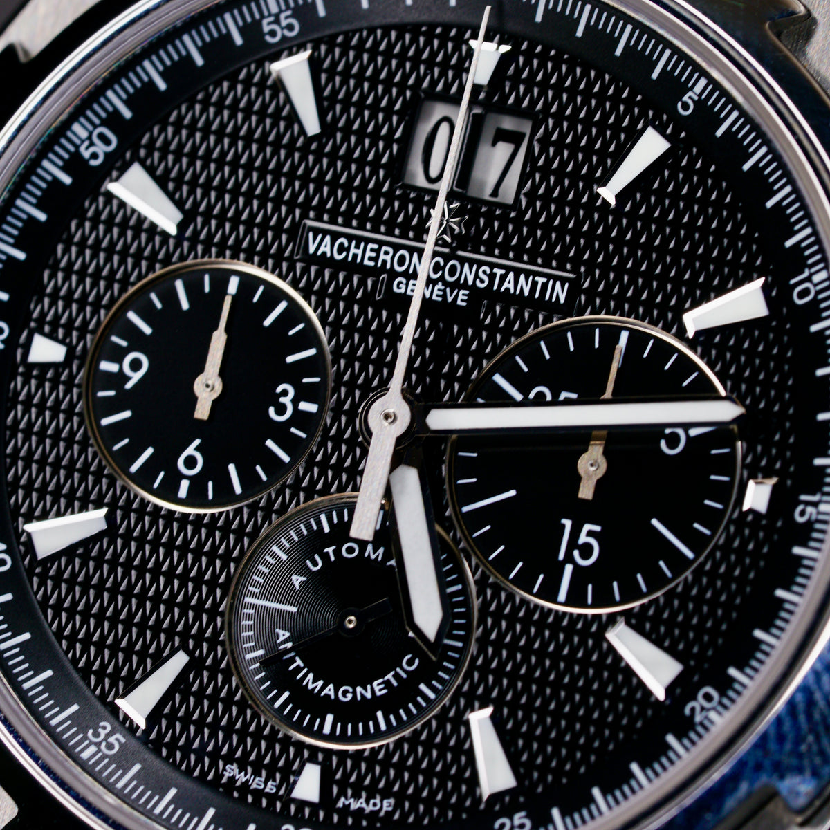 Vacheron Constantin Overseas 49150/B01A-9097 “BLACK SEA” Stainless Steel Chronograph 42mm